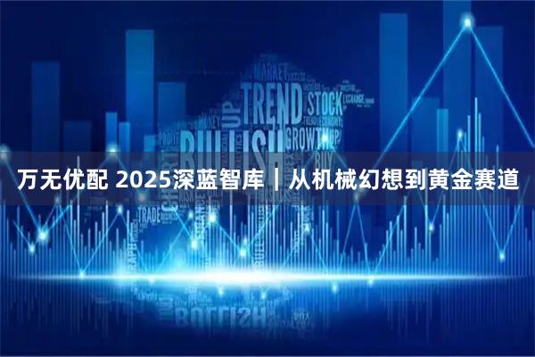 万无优配 2025深蓝智库｜从机械幻想到黄金赛道