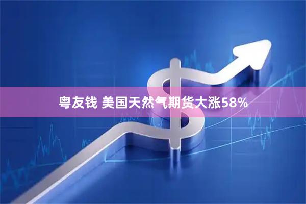 粤友钱 美国天然气期货大涨58%