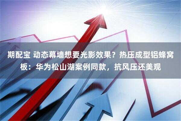 期配宝 动态幕墙想要光影效果？热压成型铝蜂窝板：华为松山湖案例同款，抗风压还美观